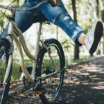 Person Riding A Bicycle